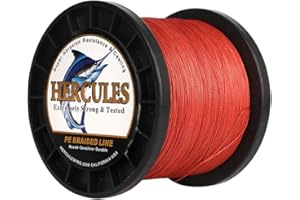 Hercules Super Cast 10-300lbs Ligne de pêche tressée 100-2000m 109-2187yds Test pour Les Lignes de Poisson Tresse PE d'eau salée Superline 8 brins