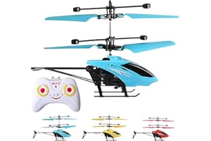 Fun Moment Remote Control Helicopter Flying Toys, 2.5 Channel High Low Flight Suspension Induction Helicopter, Mini RC Helicopter for Kids Party Favors, Boy&Girls Birthday Gifts - multicolor