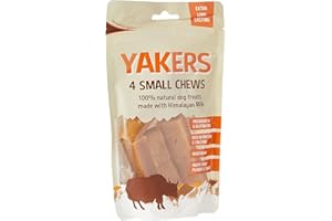 Yakers Dog Chew Small 4count(Pack of 1)