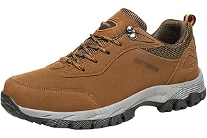 Yuanu Chaussures De Randonnée pour Hommes Escalade De Montagne Sneakers Chaussures De Sport De Randonnée Chaussures De Randonnée en Plein Air Adaptées Aux