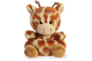 Aurora 33476 Palmblad 33477 plyschdjur, giraff, 12,7 cm, flerfärgad