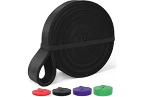 LEEPAT Pull Up Bands & Resistance Bands - Rubber Heavy Duty Loop Band for Men & Women Fitness - Muscle Strength Training - Assist Pull Ups & Gym Exercise