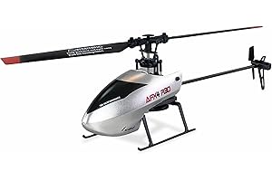 Amewi 25329 AFX4 R3D helikopter z pojedynczym rotorem, 4-kanałowy 6G, w zestawie funkcja toczenia 3D, automatyczne uruchamianie i automatyzacja RTF
