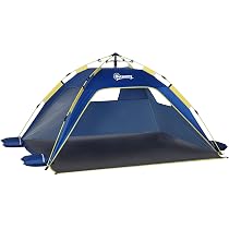 Outsunny Paravento Da Spiaggia Pieghevole 540x150 Cm – Frangivista In Poliestere Con Pali In Acciaio, Per Spiaggia, Campeggio E Giardino, Grigio/Bianco