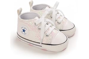 DEBAIJIA Chaussures pour ​Tout-Petits 0-18M Bébé Baskets Enfants Légér Semelle Souple Antidérapant Filles Garçons