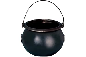 Rubie's-8" Witch Kettle Rubies Generic Accessorio per Travestimento, Tinta Unita, Colore Nero, (One Size), 1190
