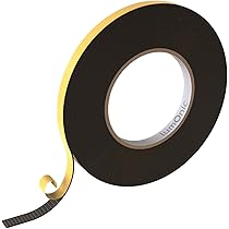 PATIKIL 5/16.4ft Étanchéité Ousse Ruban, 2 Rouleaux 5 Large 1