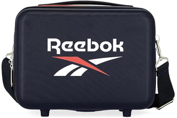 Reebok Roxbury Trousse de Toilette Adaptable avec Bandoulière Bleue 29x21x15 cms ABS Rigide 9.14L 0.2 kgs
