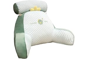 Hujinkan Lesekissen FüR Bett, RüCkenlehnenkissen, BettrüCkenkissen, Lesekissen FüRs Bett, RüCkenkissen Mit Abnehmbarer NackenstüTze Und Armlehnen Zum Sitzen Im Bett, Lesen, Fernsehen, Spielen