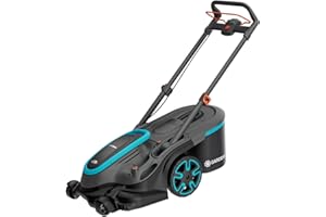 Gardena PowerMax Duo 46/36V Akku-Rasenmäher, 46 cm Schnittbreite, DuoBlade-Technologie, inkl. Power for All-Akku, ergonomisches Design, effizienter Rasenschnitt (14646-65)