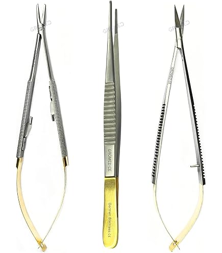 ODM T/C Castroviejo Barraquer Needle Holder – 16 Cm – Stainless Steel Surgical