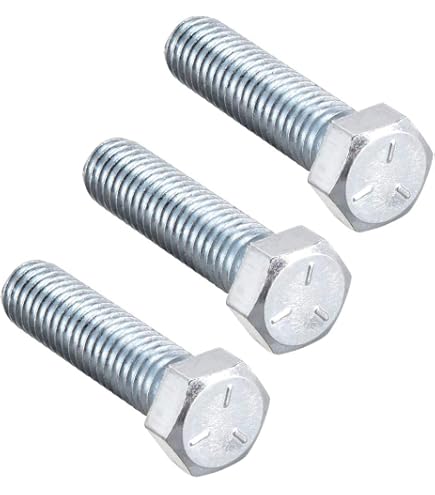 20 Vis à Tête Hexagonale 1/4-20 X 1/2 Pouce - Classe 5 Acier Carbone - Uxcell Neuf