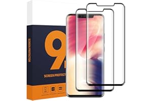 Carantee 2 Stück Schutzfolie für Panzerglas für Huawei Mate 20 Pro, HD Klar Anti-Öl Schutzglas Displayschutzfolie für Mate 20 Pro, Extremer Kratzschutz Folie für Huawei Mate 20 Pro Panzer Schutz Glas