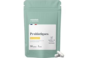NOVOMA Probiotique Flore Intestinale, 20 Milliards UFC/Jour, Probiotiques Lactobacillus Gasseri + Rhamnosus + Bifidobacterium, Équilibre du Microbiote, 30 Gélules Vegan, Fabriqué en France