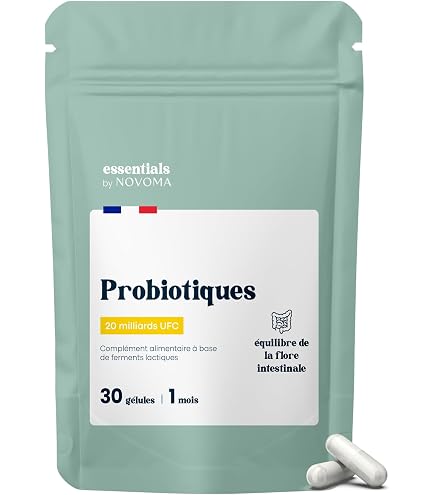 Probiotiques ProbioBalance Bifidobacterium - 60 Capsules, Flore Intestinale, Défenses Naturelles