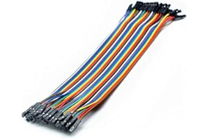 Oiyagai Dupont Line 3 ensembles/120 pcs 20 cm Femelle vers Femelle Jumper Wire Dupont Cable pour DIY Arduino Raspberry Pi