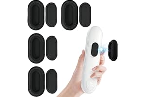 Votoko 4 sztuki, ulepszony magnetyczny uchwyt na pilota zdalnego sterowania, ulepszone magnetyczne uchwyty do pilotów, silikonowe uchwyty do pilotów do telewizorów, klimatyzacji i wentylatorów