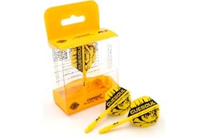 CUESOUL Rost Arbres de fléchettes intégrés et Vols de fléchettes de Forme Standard, Lot de 3 pièces