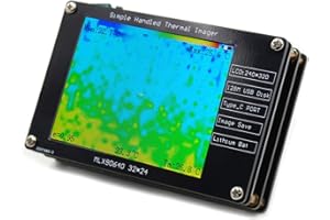 YUNSEITY Thermal Imager Telecamera a Infrarossi con Schermo LCD da 2,8 Pollici, Termocamera a Infrarossi Portatile Ricaricabile Immagini Termiche Integrate