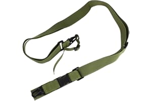 ‎RAN'S L Ran's L Gewehr Gun Sling 3 Punkt Gewehrgurt mit Schnellverschluss CJ/SDQD-01 MEHRWEG