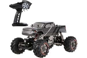 Goolsky HBX 2098B 1/24 2.4GHz 4WD 4WS Devastator Rock Crawler RTR con Doble servo Todo Terreno RC Coche