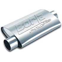 Borla 20244 Rectangular Exhaust Tip - 2.5" Inlet, Rolled Angle Cut Design