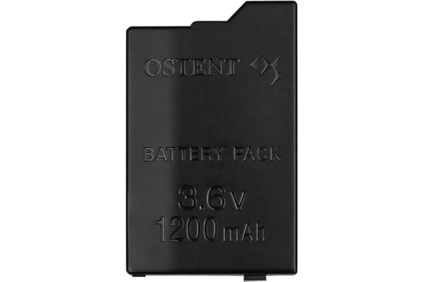 OSTENT Reemplazo de batería Recargable de Iones de Litio de 1200 mAh 3.6 V para la Consola Sony PSP 2000/3000 PSP-S110