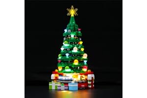 LIGHTAILING Set di Luci per (Albero di Natale) Modello da Costruire - Kit Luce LED Compatibile con Lego 40338(Non Incluso nel Modello)