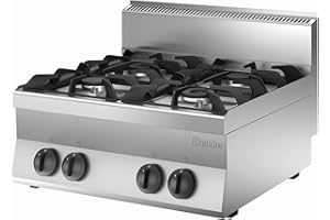Bartscher Gas-Kocher Serie 650, 4 Flammen - 1151033