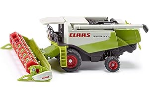 siku 1991, Mietitrebbiatrice Claas, 1:50, Metallo e Plastica, Verde, Parti mobili