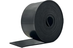 JAHOMFAI Bande de Caoutchouc, Joint Caoutchouc, Bande Neoprene, La Protection des Revêtements de Sol, Protection Contre Les Vibrations,Joints DIY