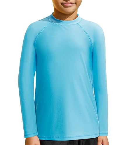 J.Crew: Boys' Long-sleeve Colorblock Rash Guard With UPF 50