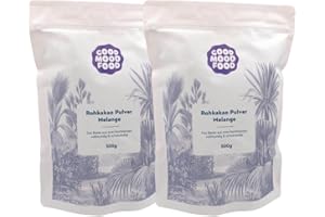 goodmoodfood Bio Rohkakao Pulver, 100%, Melange, 2x 500g – Vollmundig & schokoladig - Vegan, glutenfrei, sojafrei, ohne Zusätze – Für Trinkschokoladen, Smoothies, Shakes, Desserts, Backwaren
