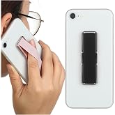 Microcase &Uuml;niversal Telefon Arkası El Parmak Tutucu Standlı Cep Telefonu Tutacağı - AL4937 (Siyah)