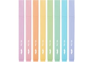 Mr. Pen- Bible Highlighters, 8 Pack, Chisel Tip, Dreamy Colors, Aesthetic Highlighters Assorted Colors, Bible Markers No Bleed Through