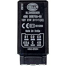 HELLA 4DN 008 768-101 Blinkgeber - 12V - 6-polig - gesteckt 