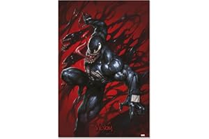 Grupo Erik Poster Venom Simbiontes - Laminas decorativas 61x91,5cm a todo color | Posters para pared ideal decoración habitación