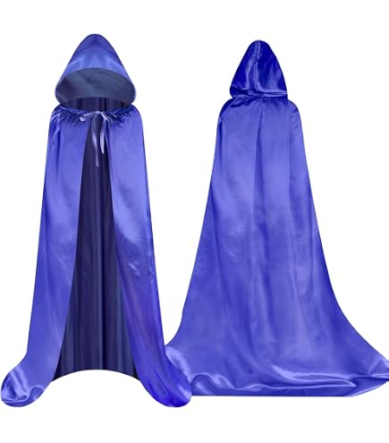 CASACLAUSI Costume Mothman Per Bambini, Mantello Con Cappuccio Unisex, Per Halloween E Feste In Maschera, Rosso
