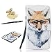 Produktbild Samsung Galaxy J5 ( 2016 ) Hülle, Samsung Galaxy J5 ( 2016 ) Schutzhülle Leder Hülle, Alfort 3 in 1 Flip Wallet Fashion Design Dual Use Falten Premium PU Leder Tasche Case Cover Folio Mappen Kasten Abdeckung für Samsung Galaxy J5 ( 2016 ) 5.2" Smartphone Funktion Unterstützte Telefone mit Fuchs ( Weiß ) + Netter Staub Stecker + Alfort Schwarz Stylus Pen