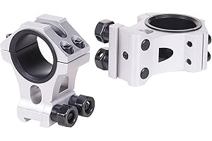 WestHunter Optik 11mm Schwalbenschwanz Zielfernrohr Montage, 25,4 mm 30 mm Präzision Zielfernrohr Ringe | 36 mm Center Höhe