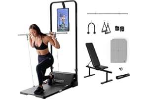 Speediance All-in-One Fitnessstudio, Smart Fitnesstrainer, Ganzkörper-Widerstandstrainingsgerät, Krafttrainingsgerät