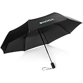 Skoda 6U0087602 &ndash; Pocket Umbrella, Black, Black, One Size, Classic