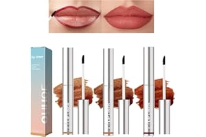 BEKOEEN 3PCS Lip Stain Peel Off, Peel Off Crayon a levre Tattoo, Long Lasting Crayon à lèvres, Lip Stain pour Tatouage mat, Infusés d'acide Hyaluronique et de vitamine E
