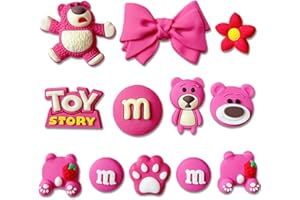 ZGCXRTO Charm Chaussures Décoration, Charmes de chaussures pour Croc, PVC Charmes Chaussure Accessoire, Bracelet à Breloques de Dessin Animé, pour la Décoration de Chaussures