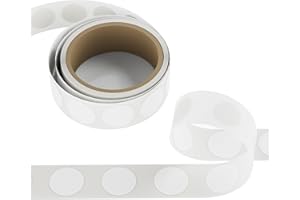 SANPOPO 50 NFC 215 Sticker Blanco NFC Tags adesiva NTAG215 Pegatina 25mm,Compatible con TagMo y Amiibo, Funcionan con Todos los Teléfonos Teléfonos Móviles Habilitados para NFC