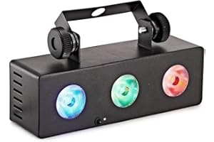Sound Sensitive 9W Party Bank LED Disco Light di Gear4music