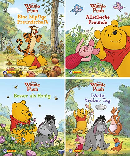 Preisvergleich Produktbild 4er Disney Winnie Puuh 5-8 (Nelson Mini-Bücher)