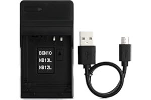 Norifon NB-13L USB Charger for Canon PowerShot G7 X Camera and More