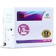 Everest EWD 400-N Double Booster Classic Digi Voltage Stabilizer for AC Upto 1.5 Ton Working Range (130 V to 270 V) (White) with 5-Year Warranty