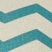 Top Finel Wavy Patterns Cotton Linen Throws Pillows Covers Cushions for Sofa Set of 4, 18x18 Inch, Teal